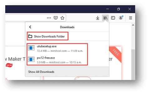 " Now, click More (three dots) and then choose the "Open <strong>Downloads</strong> Folder" option. . My downloads files